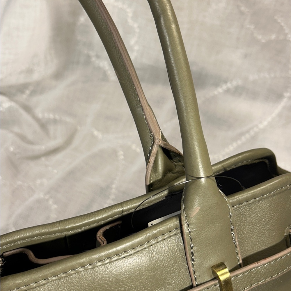 NWT Handmade leather purse with leather cherry charm - Picture 7 of 16